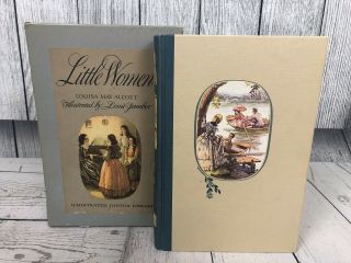Vintage 1947 Book Little Women By Louisa May Alcott With Case
