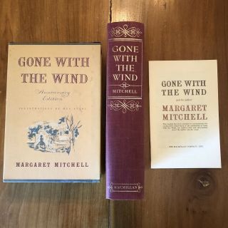 Gone With The Wind 1961 Anniversary Edition Margaret Mitchell
