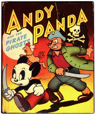 Vintage Andy Panda & The Pirate Ghosts Big Little Book (1949) Whitman