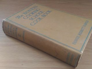 The Boston Cooking - School Cook Book revised edition 1935 vintage 2