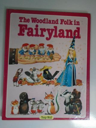 The Woodland Folk In Fairyland,  Tony Wolf,  Rand Mcnally,  1984