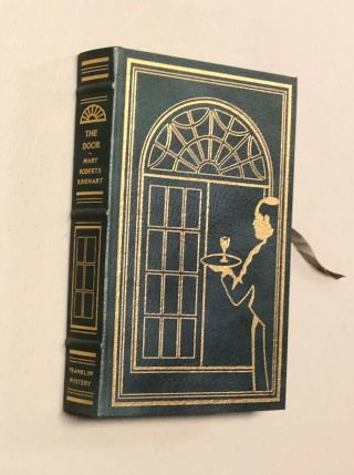 The Door By Mary Roberts Rinehart - Franklin Mystery 1st Edition Leather Gilt