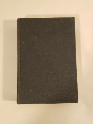 The Holy Bible King James Version 1611 Hardcover,  American Bible Society 1950 