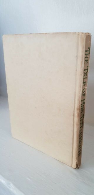 1910 The Tale Of Mrs.  Tittlemouse - Beatrix Potter Antique Book 1st Edition.