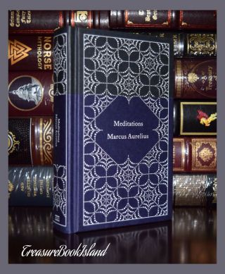 Meditations By Marcus Aurelius W/ Ribbon Marker Hardcover Gift Edition