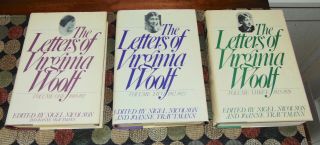 Three Volumes 1975 The Letters Of Virginia Woolf