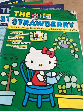 The Strawberry News No: 3 Vol 3 English Print 1976