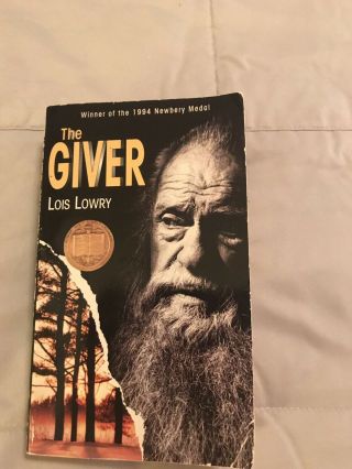 The Giver By Lois Lowry (2006 Paperback) Appears To Be Signed By Author.