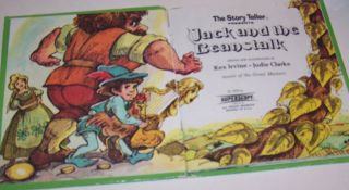 Vintage 1973 Superscope Story Teller Jack and thr Beanstalk Read - Along 4