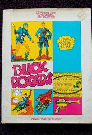 1969 Collected Of Buck Rogers In The 25th Century Ray Bradbury Hard Cover