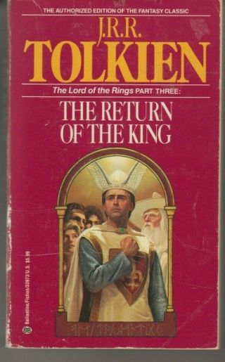 Lord Of The Rings The Return Of The King By J.  R.  R.  Tolkien Ballantine Pb