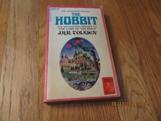 1966 The Hobbit - Jrr Tolkien Ballantine Books York Pb