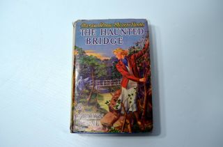 Vintage Early Printing Nancy Drew 15 The Haunted Bridge Hardcover W/ Dj