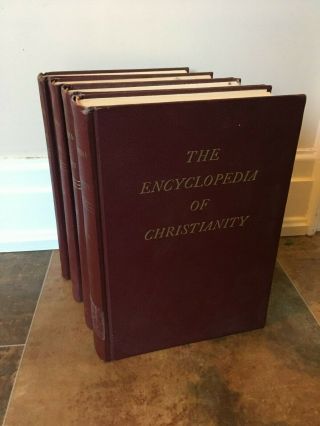 1964,  Complete 4 Vol Set,  The Encyclopedia Of Christianity,  Edwin H.  Palmer