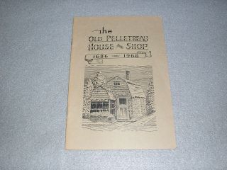 1968 Elias Pelletreau House & Shop Long Island Li York Ny Town History Book