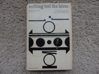 1971 Nothing But The Blues Mike Leadbitter Oak Publications 1st Us Edition Hcdj