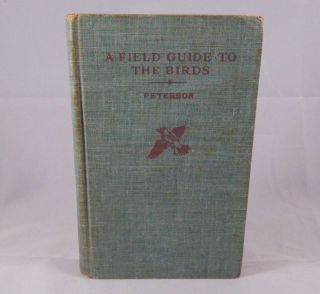 1947 Hardback " A Field Guide To The Birds " By Roger Tory Peterson Audubon