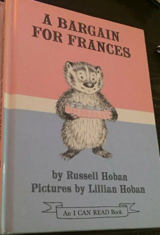 A Bargain For Frances Russell Hoban HC/DJ First Edition 1970 An I Can Read Book 8
