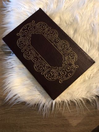 The Autobiography of Benjamin Franklin Easton Press Deluxe Leather Bound Edition 3
