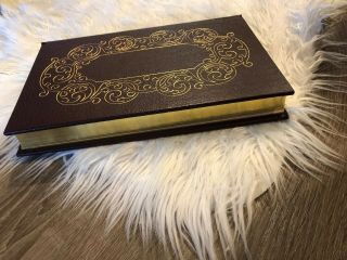 The Autobiography of Benjamin Franklin Easton Press Deluxe Leather Bound Edition 4