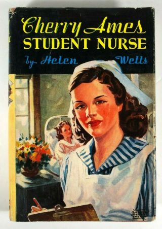 Cherry Ames Student Nurse By Helen Wells 1943 Hardcover Dust Jacket Hc Dj