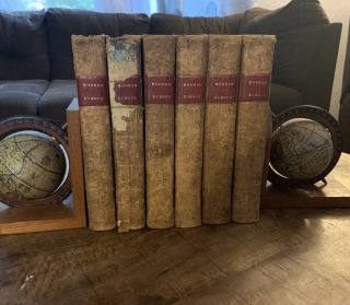 1822 Antique And Rare " The History Of Modern Europe " Complete 6 Volume Set