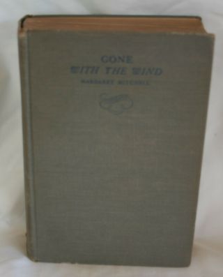 1936 Book Gone With The Wind By Margaret Mitchell November Printing