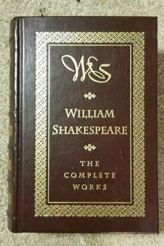 The Complete Of William Shakespeare - Leather Bound - Barnes & Noble 1994