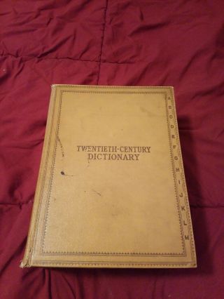 Webster’s 20th Twentieth Century Dictionary – 1935 Unabridged Large