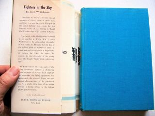 WWI - WWII - KOREA AIR WARS: 1959 Edition FIGHTERS IN THE SKY By ARCH WHITEHOUSE 4