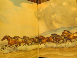 1945 John Steinbeck THE RED PONY Classic Literature Illustrated Book in Slipcase 2