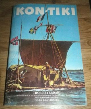 The Kon - Tiki Expedition By Thor Heyerdahl Illustrated Edition 1973 Signed