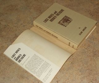 LOST MINES AND HIDDEN TREASURE Leland Lovelace HC DJ 1956 3rd Printing 2