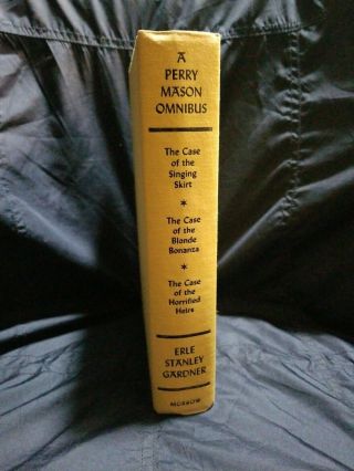 Book,  A PERRY MASON OMNIBUS by ERLE STANLEY GARDNER; FEATURES THREE STORIES 5
