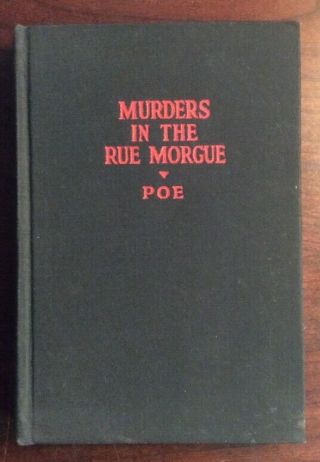 The Murders In The Rue Morgue And Other Stories (hardcover) Edgar Allan Poe