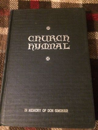 1941 The Church Hymnal Seventh - Day Adventist Church Hardcover