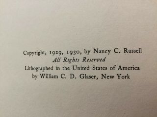 Interesting Inscriptions in Good Medicine by C.  M.  Russell,  1st Ed HB Book 1929 4