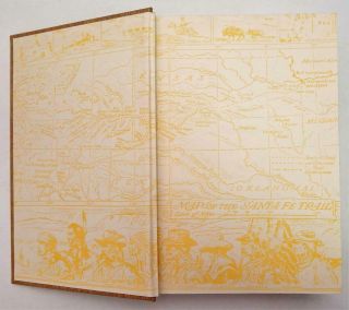 1950 Railroad History Book Steel Trails To Santa Fe by L.  L.  Waters Illus & Maps 2