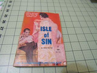 Isle Of Sin By John Dexter " Kooks,  Beatniks & Babes " Nightstand Pulp Sleaze