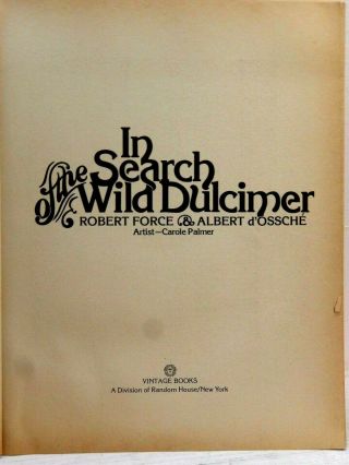 Jean Ritchie: The Dulcimer Book; In Search of the Wild Dulcimer; Appalachian Dul 2