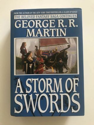 A Storm Of Swords First Edition Hardcover (2000) - George R.  R.  Martin