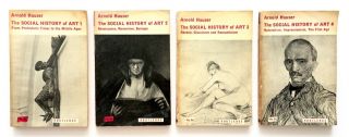 The Social History Of Art With Signed Letter From Arnold Hauser 4 Vols 1962 Pb