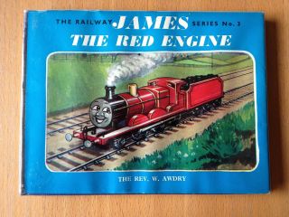 James The Red Engine,  Rev W Awdry - Published 1965 In Dust Wrapper