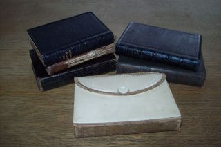 (b1.  4) 19th Century,  7 Small Sized Religious Books,  Various.