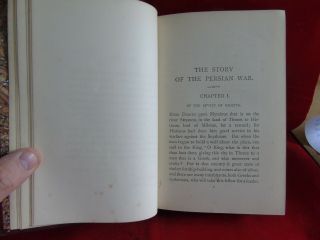 The Story of The Persian War From Herodotus by Rev A J Church 1886 Iillustrated 6