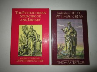 2 Vols Pythagorean Sourcebook And Iamblichus Life Of Pythagoras Thomas Taylor