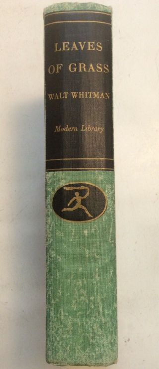 Leaves Of Grass 1891 - ‘2 Walt Whitman Modern York Library Preownedbook.  Com