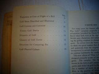 Spalding ' s Athletic Library How To Play Golf NO.  4B c.  1926 Golf Instruction Book 5