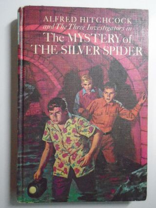 Three Investigators 8,  Mystery Of The Silver Spider,  Hardcover,  Early Print