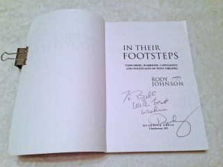 Rody Johnson Signed 1st Ed.  S/C Book 